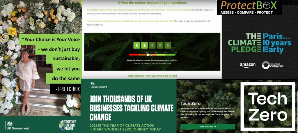 A call for businesses to tackle climate change, to become net xero, starting with buying sustainably.